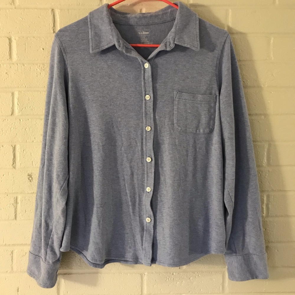 Women’s L.L.Bean Long-Sleeve Button Down Shirt